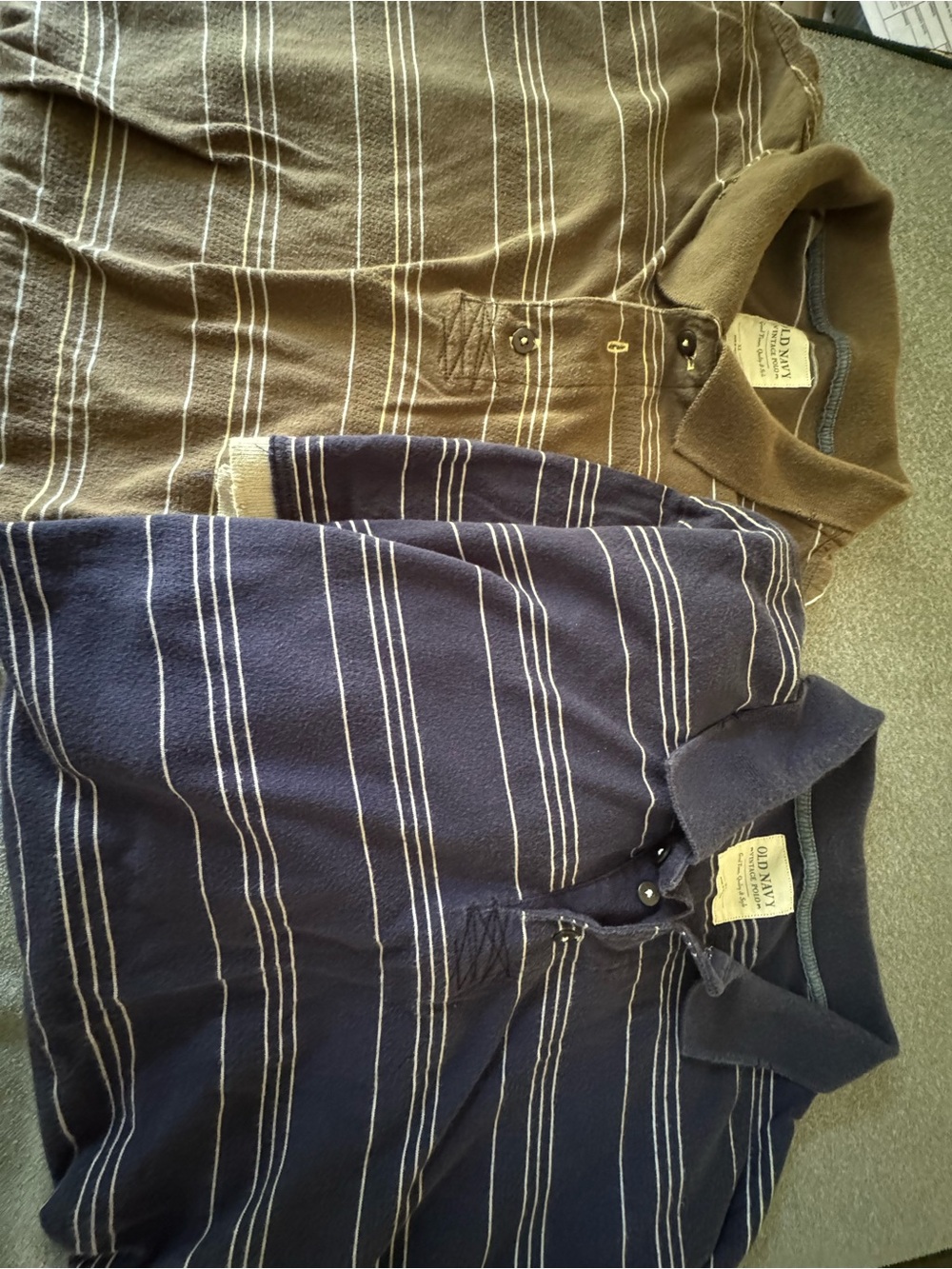 2 x Old Navy Men’s XL “Vintage Polo”